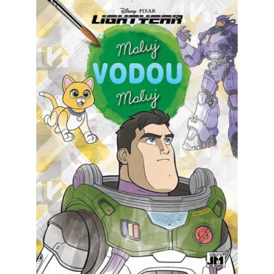 Omaľovánka vodová A4 Buzz Lightyear